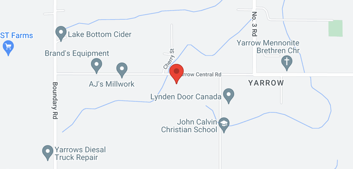 map of 41680 YARROW CENTRAL ROAD